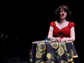Rebecca Northan plays Mimi in a rehearsal performance of the Centaur Theatre's Blind Date.