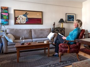 Maureen Tracey chose her Westmount apartment online. "I had a pretty good sense of exactly where it was and what the apartment would be like."