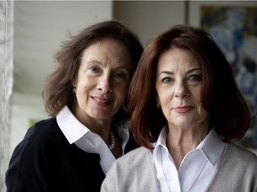 Maxine Shapiro Rosenblatt, left, and Caryn Weltman. Both their sisters, who were close friends, died of ovarian cancer within six years of each other.