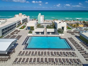 The new Costa Hollywood Beach Resort, developed by Montrealer Moses Bensusan, faces both the Atlantic Ocean and the Intracoastal Waterway.