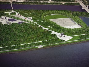Major festivals held each year at Parc Jean-Drapeau will have a permanent home as the city is building an outdoor amphitheatre on the western edge of Île Ste-Hélène.