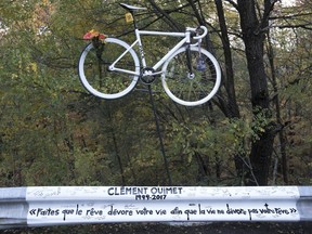 There were no charges laid when Clément Ouimet died after crashing into an SUV that was making an illegal U-turn in 2017.
