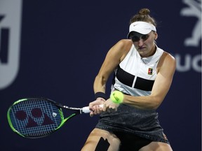 Marketa Vondrousova of the Czech Republic