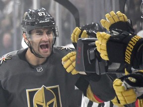 Golden Knights' Max Pacioretty has 10 points this playoff season through six games with Vegas. The former Habs captain scored only 19 points during 38 playoff games with the Canadiens.