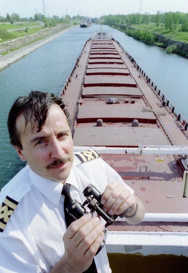 MICHEL NAUD, QUEBEC BORN CAPTAIN OF THE ALGONORTH, BELIEVES PRIVATIZATION COULD BE A GOOD THING
