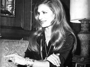 Dalida, seen here during a visit to Montreal in February 1977, was a French pop culture icon known for her many hit songs.