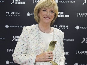 Anne-Marie Dussault at the 2016 Gala Gemeaux awards ceremony in Montreal.