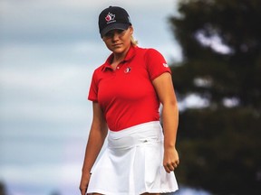 Brigitte Thibault is shown in this undated handout photo. Thibault of Rosemere, Que., will be in the field for the first-ever Augusta National Women?s Amateur on Wednesday morning. The Fresno State player grew up watching the Masters at Augusta on television with her parents.