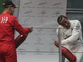 Lewis Hamilton beats Valtteri Bottas at Chinese Grand Prix on Sunday, April 14, 2019.