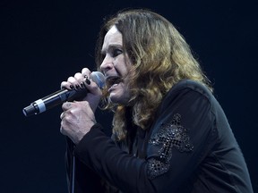 Ozzy Osbourne at the Bell Centre in 2010.