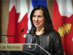 Mayor Valérie Plante welcomed Justin Trudeau's promise of massive tree-planting.