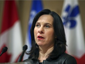"The historic battle we must fight today is that of climate change," says Valérie Plante, shown in a file photo.