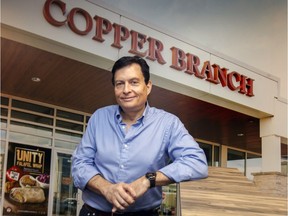 Copper Branch CEO Rio Infantino at the company's office in Dorval.