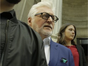 Gilbert Rozon leaves the Quebec Court of Appeal in Montreal May 16, 2019.