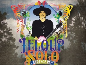 The cover to Jean Leloup's new solo album L'étrange pays. Credit: Yves Archambault/Grosse Boîte.