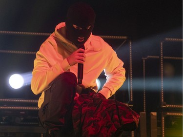 Tyler Joseph of Twenty One Pilots during their May 22, 2019, concert at the Bell Centre