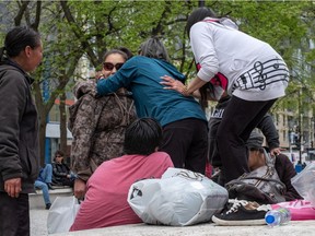 The loss of the Open Door shelter near Cabot Square has left many who depended on it without a refuge.