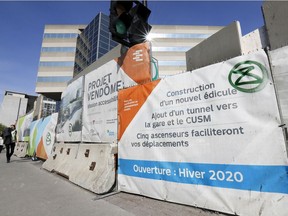 In the fall of 2020, Quebec's Transport Ministry is expected to complete a $110-million pedestrian tunnel linking the Glen site superhospital with the Vendôme métro station. The tunnel will include an entrance right by 5100 de Maisonneuve.