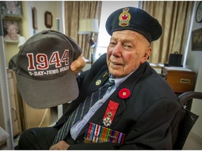 D-Day veteran Joseph Kennedy, 95, is attending the ceremonies at Juno Beach marking the 75th anniversary of the allied invasion.