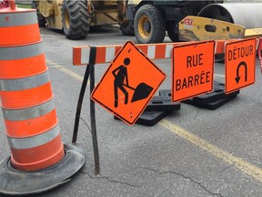 Summer road work starts this week along a section of St-Jean Blvd. in Pointe-Claire.