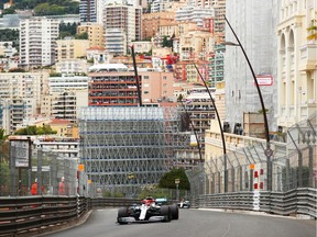 MONTE-CARLO, MONACO - MAY 26: Lewis Hamilton of Great Britain driving the (44) Mercedes AMG Petronas F1 Team Mercedes W10 on track during the F1 Grand Prix of Monaco at Circuit de Monaco on May 26, 2019 in Monte-Carlo, Monaco.