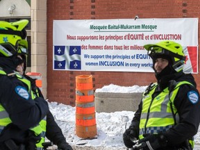 Ahl-Ill Bait and Baitul-Mukarram mosques were at the centre of false news report by TVA in December 2017 accusing them of forcing female construction workers to not work in front of the mosque on Fridays. Montreal police had a large presence at the Baitul-Mukarram Mosque in Montreal on Friday December 15, 2017.