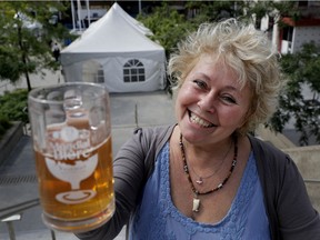 Jeannine Marois at Mondial de la bière in 2016: "Specific regions in Quebec have their own specific beer tastes," the fest's president and co-founder says. "The craft movement, while still very young here, continues to grow bigger and bigger."