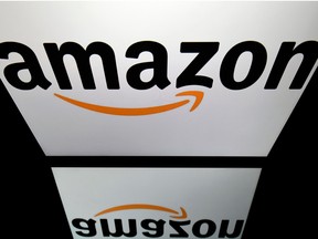 Amazon logo is seen in this file photo.