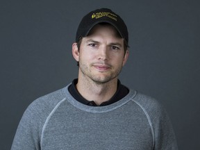 In this Oct. 6, 2016 photo, Ashton Kutcher poses for a portrait to promote the second season of his Netflix series, "The Ranch," in New York.