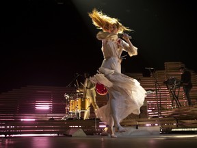 Florence Welch of Florence and the Machine in Montreal on Tuesday, May 28, 2019.