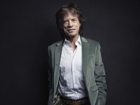 This Nov. 14, 2016, file photo shows Mick Jagger of the Rolling Stones posing for a portrait in New York.