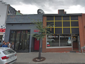 The Porte Rouge bar in Plateau-Mont-Royal was firebombed May 9, 2019.