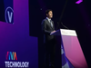 Prime Minister Justin Trudeau is seen at the VivaTech conference in Paris in this screen shot from Canadian Press video.