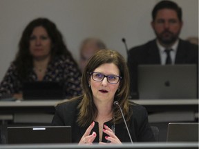 EMSB chairperson Angela Mancini is seen in a May 2019 file photo.