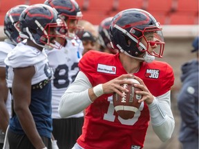 Alouettes quarterback Matthew Shiltz has been hampered by injuries in the past, but said he's better prepared this time around after adding 12 pounds of muscle in the off-season.