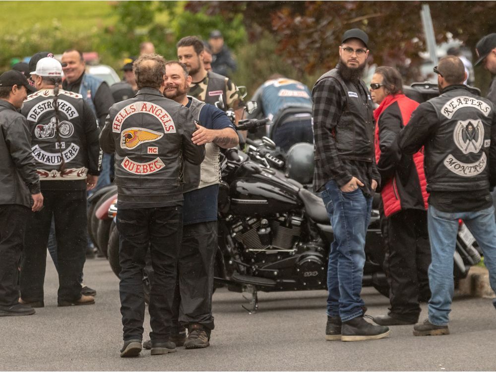 Watch: Hells Angels biker funeral | Montreal Gazette