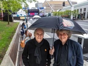 The Montreal International Jazz Festival's 40th edition will be the last for founders André Ménard, left, and Alain Simard — on the clock, at least. “It’s hard to believe all those years have passed,” Ménard says. "After Year 25, I knew the festival would survive its founders."