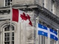 The Canadian flag scored high for Canadians overall as a symbol of national pride, at 67 per cent, but only ranked at 49 per cent for Quebecers.