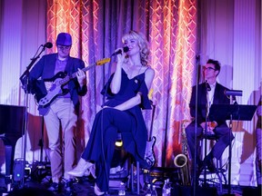 Broadway's Morgan James owns it and wows all at the ICRF Gala.