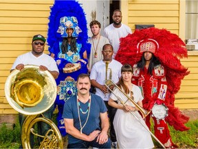 New Orleans band Cha Wa performs a free outdoor show, Monday, July 1 at the Montreal International Jazz Festival.