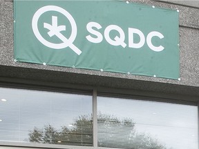 SQDC sign