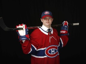 Canadiens' first-round draft pick Cole Caufield will be one of 39 prospects to attend Habs development camp this week.