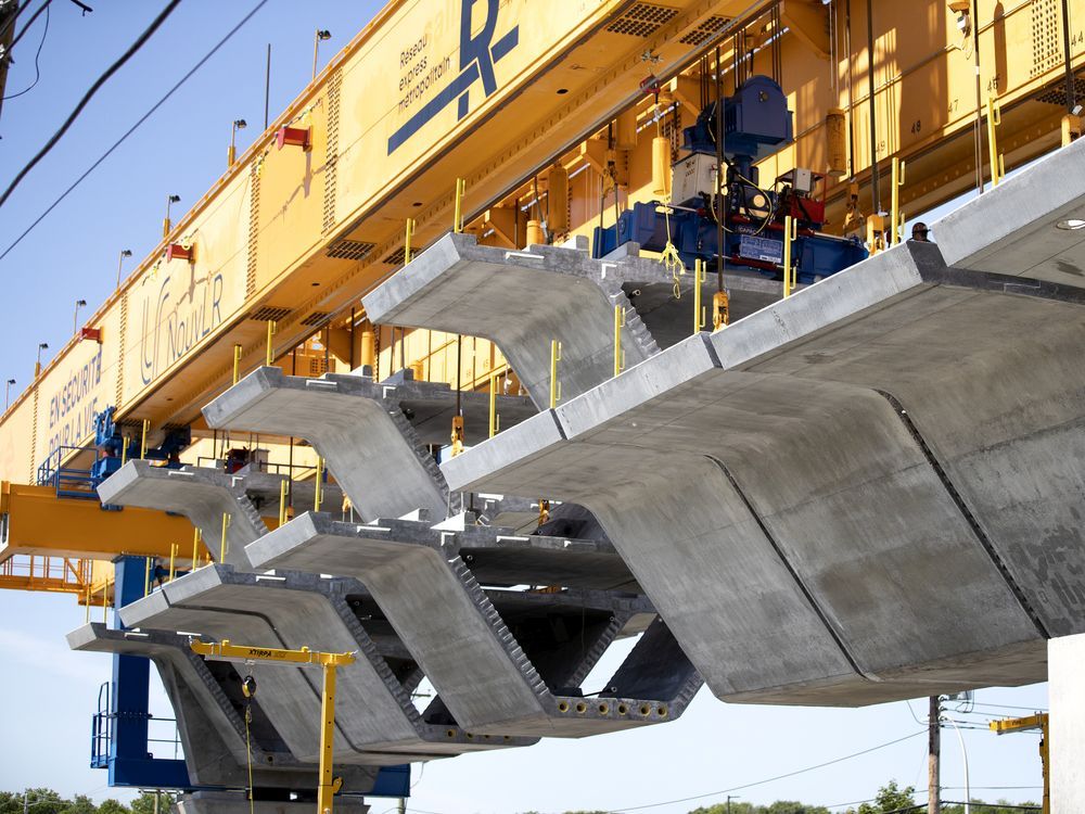 REM construction ramps up in West Island Montreal Gazette