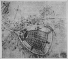 Drawing, published by La Presse, shows a Hollywood Bowl-type amphitheatre on Mount Royal. Source: Bibliothèque et Archives nationales du Québec