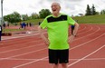 Lou Billinkoff, 96, set a world-record time of 15.67 seconds in the 50-metre dash at the University of Manitoba on Saturday, June 22, 2019.