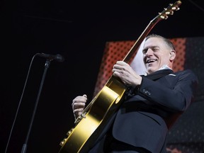 Bryan Adams performs in Montreal on Jan. 26, 2019.