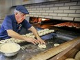 Joe Morena at the St-Viateur Bagel shop.