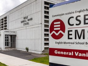 General Vanier School in Saint-Leonard.