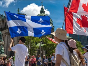 Montrealers of all nationalities took part in the Canada Day Parade in Montreal on Monday July 1, 2019.