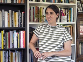 Amber Berson, Concordia University's first Wikipedian-in-residence, is seen at her home in Montreal on Wednesday, July 3, 2019.